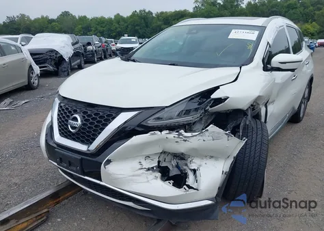 2020 Nissan Murano Sl Intelligent Awd z USA, uszkodzony, nr VIN 5N1AZ2CS7LN133375